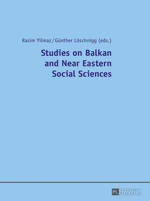 cover image of Studies on Balkan and Near Eastern Social Sciences